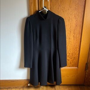 Gal Meets Glam Classic Black Long Sleeve Dress